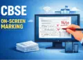 What is the new on-screen marking system of CBSE? The system of checking 12th board copies will change