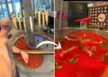 Why are these Chinese people bathing in red chilli water? Your mind will wander after watching the video.