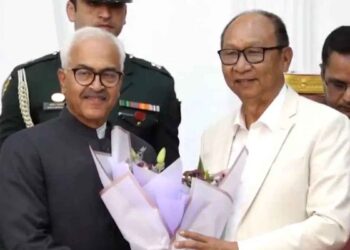 Yumnam Khemchand Singh became the new Chief Minister of Manipur, took oath along with two Deputy CMs and ministers.