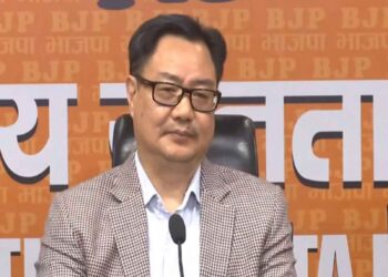 ​BJP called the performance of Youth Congress in AI Summit 'obscene', Rijiju said - party should apologize