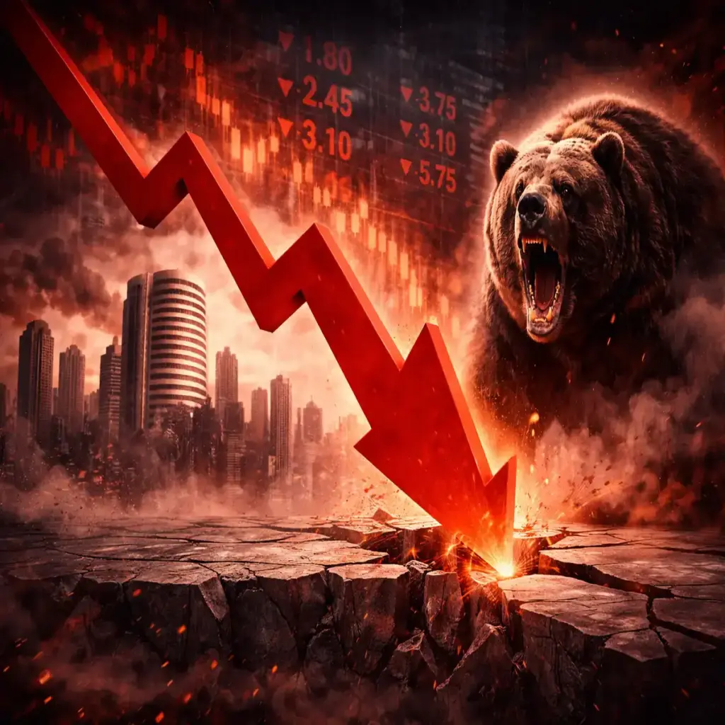 '₹780000 lakh crore destroyed in just 5 seconds...' America-Israel war creates panic in Indian market, Sensex falls 1400 points