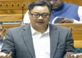 Kiren Rijiju's sharp reaction on Congress' uproar in Lok Sabha, said- Is one man the Maharaja of the entire country?
