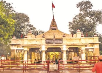 Shaktipeeth Maa Devipatan Temple, the center of Shakti worship.