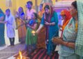 Barabanki: On the coincidence of Ashtami-Ramnavami, there was a flood of devotion in the temples, worship was also done in homes.