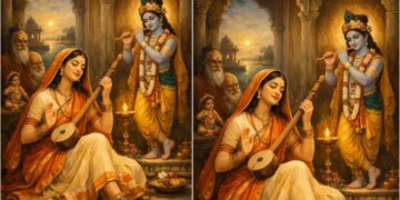 Meerabai crazy in love of Shri Krishna