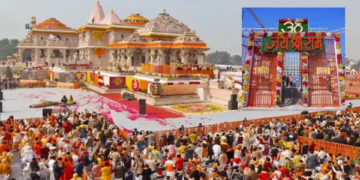 The grandeur of Shri Ram Janmotsav was seen in Ramnagari, 35 lakh devotees reached Ayodhya, 5.50 lakh devotees had darshan and worship of Ramlala.