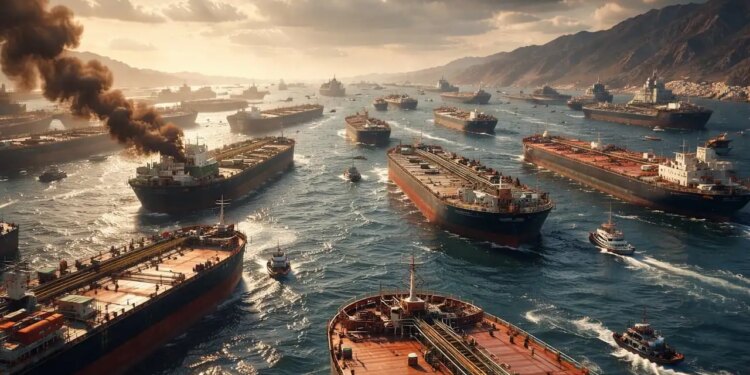 22 Indian ships stranded in the Strait of Hormuz, many essential commodities including LPG, petrol and diesel stopped, government shared data