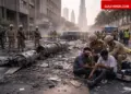 4 people including 2 Indians injured due to missile debris falling in Dubai, security forces shot down several drones
