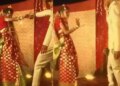 As soon as the bride and groom saw each other on stage, they started doing a funny dance, it will be impossible to stop laughing after watching the video.