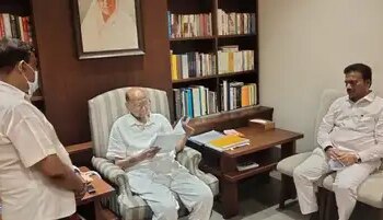 Baramati plane crash: Father of flight attendant Pinky Mali meets Sharad Pawar, pleads for fair investigation