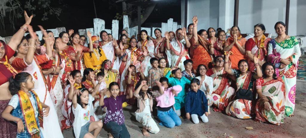 Bhilwara: Fagotsav celebrated in Sachchiya Mata Temple, devotees danced to the waves of bhajans.