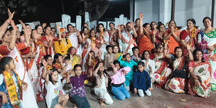 Bhilwara: Fagotsav celebrated in Sachchiya Mata Temple, devotees danced to the waves of bhajans.