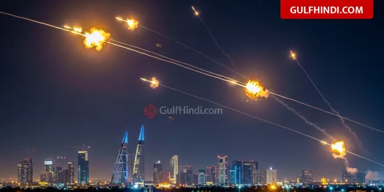 Big missile attack failed in Bahrain, explosions echoed in the sky of Manama, army issued high alert