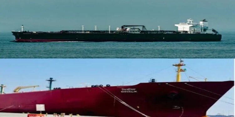 Big news amid oil crisis, Shivalik ship crossed Hormuz and came to India with 45 thousand metric tons of LPG, Nanda Devi also followed.