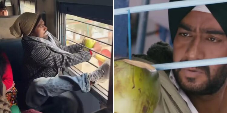 Brother did the charisma which even Ajay Devgan could not do, you will also be surprised after watching the viral video.