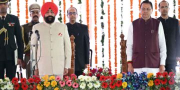 Cabinet expansion in Uttarakhand, five BJP MLAs took oath as ministers.