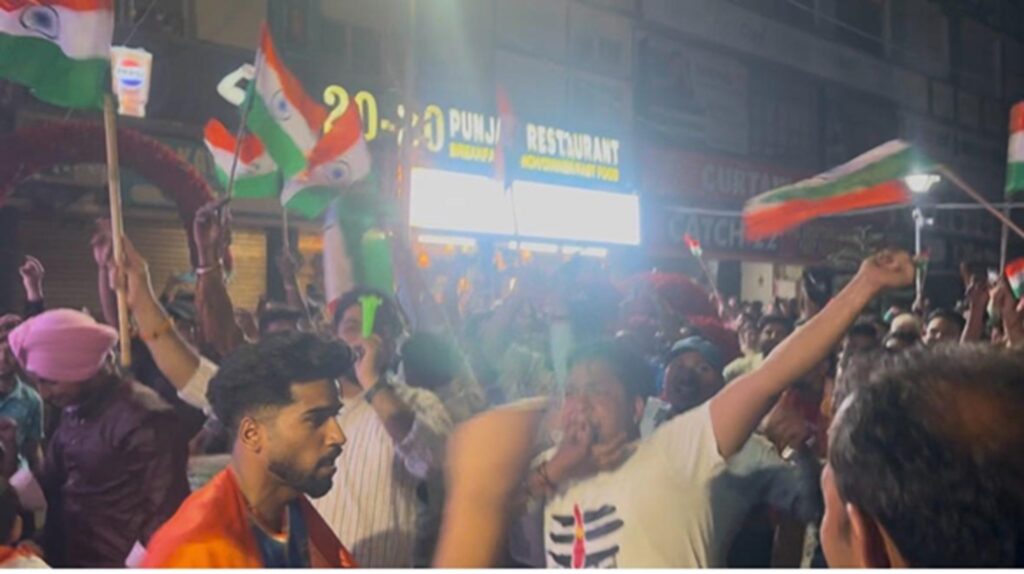 Celebration in Chandigarh after T20 World Cup victory, city echoes with 'Chak De India' and 'Bharat Mata Ki Jai'