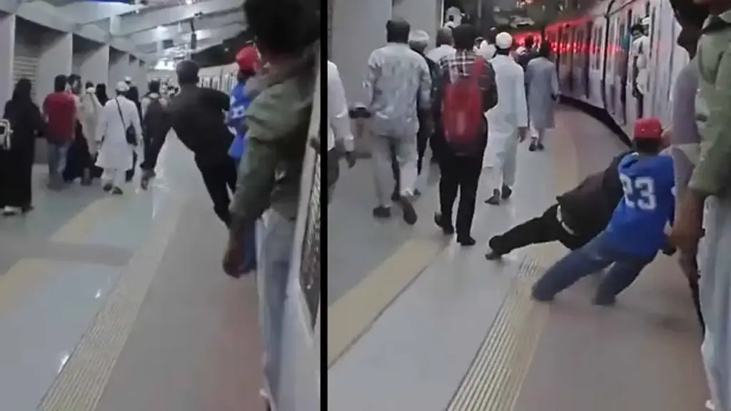 Chapari's stunt video viral in Mumbai local, users said - 'RPF use stick, we are together'