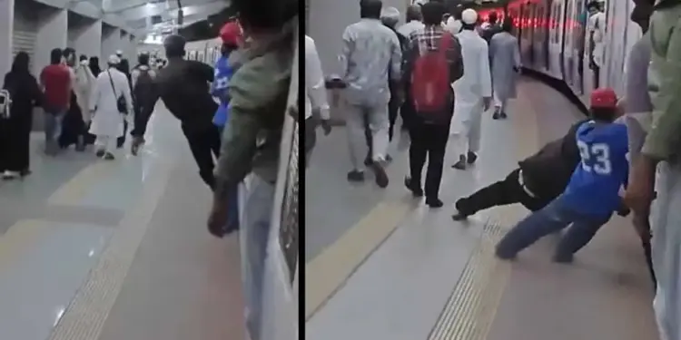 Chapari's stunt video viral in Mumbai local, users said - 'RPF use stick, we are together'