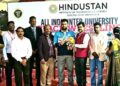 Chittorgarh: Wrestler Lokesh Gurjar won gold medal, hoisted the flag in All India Inter University Beach Wrestling.