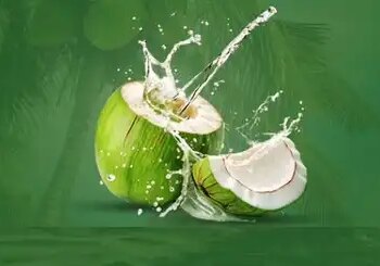 Coconut water is like nectar in summer, keeps the body naturally hydrated.