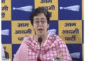 Delhi: Atishi appealed to the Assembly Speaker to cancel the suspension of four Aam Aadmi Party MLAs.
