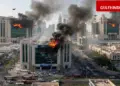 Drone attack on Citibank branches in Dubai and Manama, news of fire