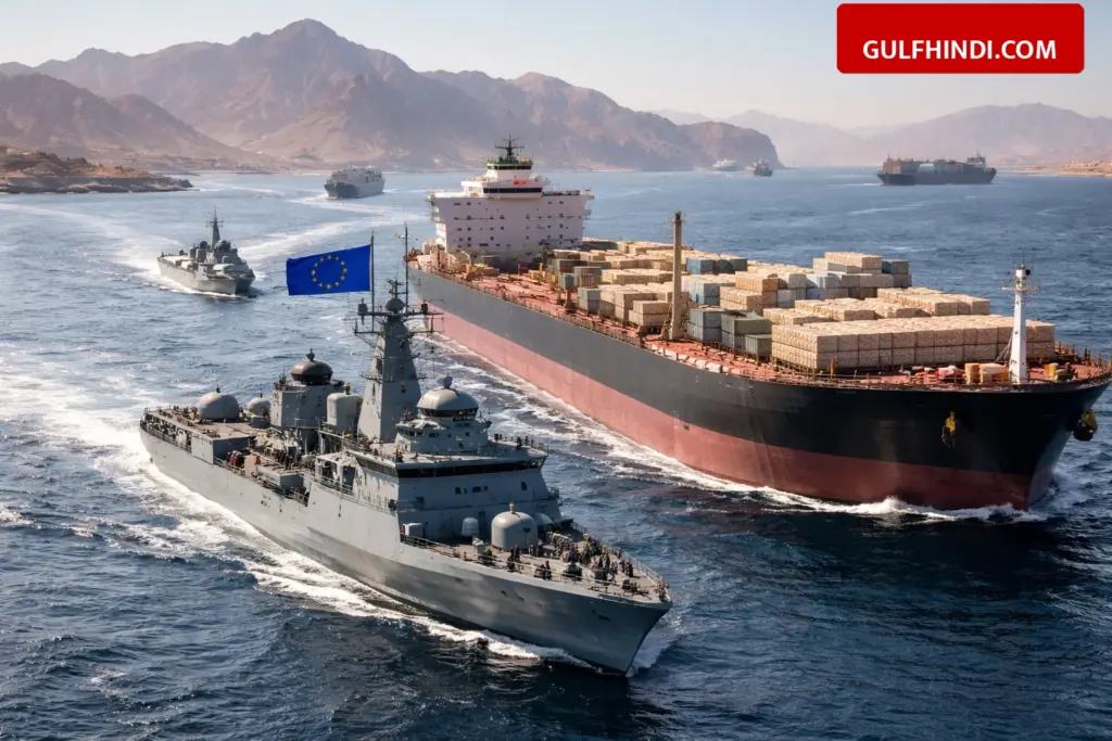 EU's big announcement, new corridor to be built for oil and food items stuck in Strait of Hormuz