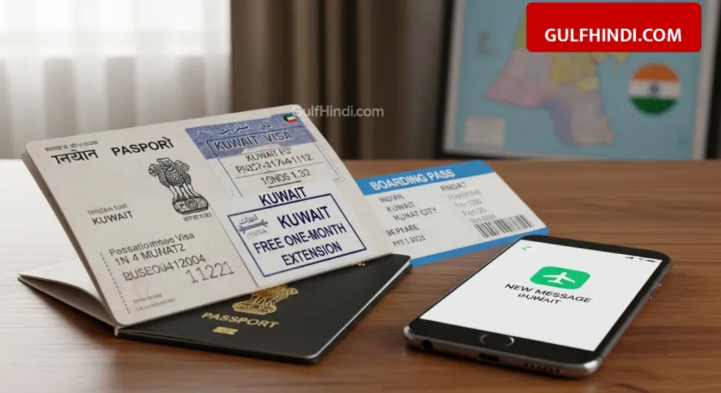 Embassy starts registration for Indians stranded in Kuwait, 1 month free relaxation on visa