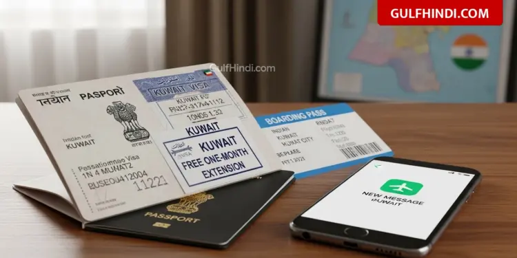 Embassy starts registration for Indians stranded in Kuwait, 1 month free relaxation on visa