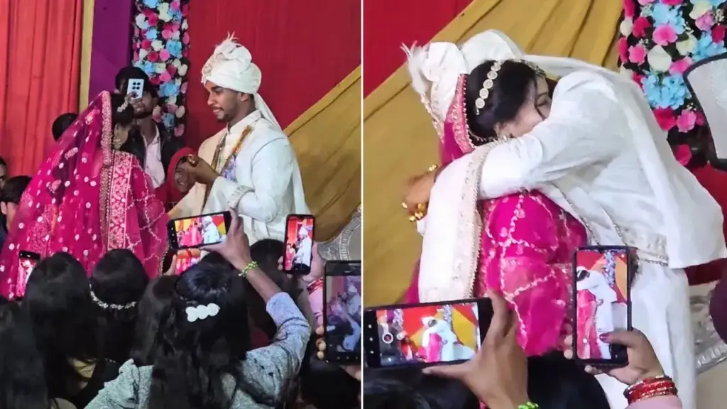 Emotional wedding video won people's hearts, went viral on social media