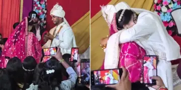 Emotional wedding video won people's hearts, went viral on social media