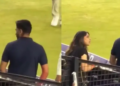 Even Rohit Sharma will not stand in front of his wife, video of cricketer getting scolded in the middle of the field went viral