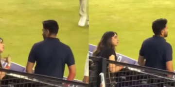 Even Rohit Sharma will not stand in front of his wife, video of cricketer getting scolded in the middle of the field went viral