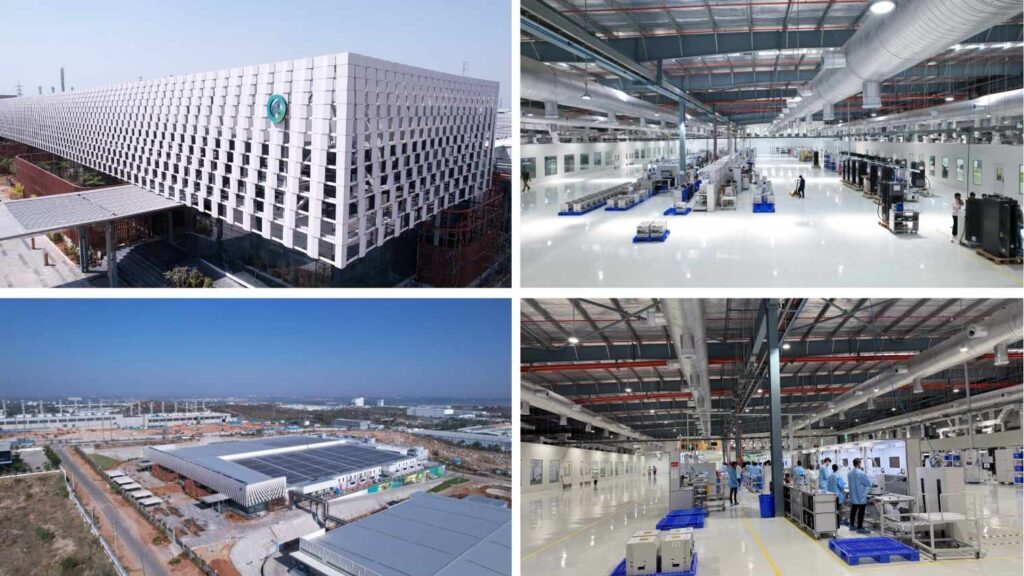 Exicom Manufacturing plant