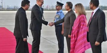 Finnish President Alexander Stubb arrives in India on a three-day state visit