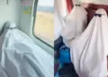 'Ghostly' atmosphere created in the train, your parrots will fly away after watching the video of the unique creativity of the passengers