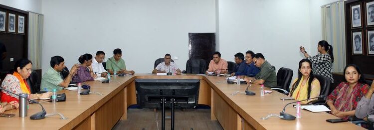 Government Secretary Neeraj K regarding the preparations for Vikas Rajasthan Run 2026. Meeting chaired by Pawan, instructions to make the program successful