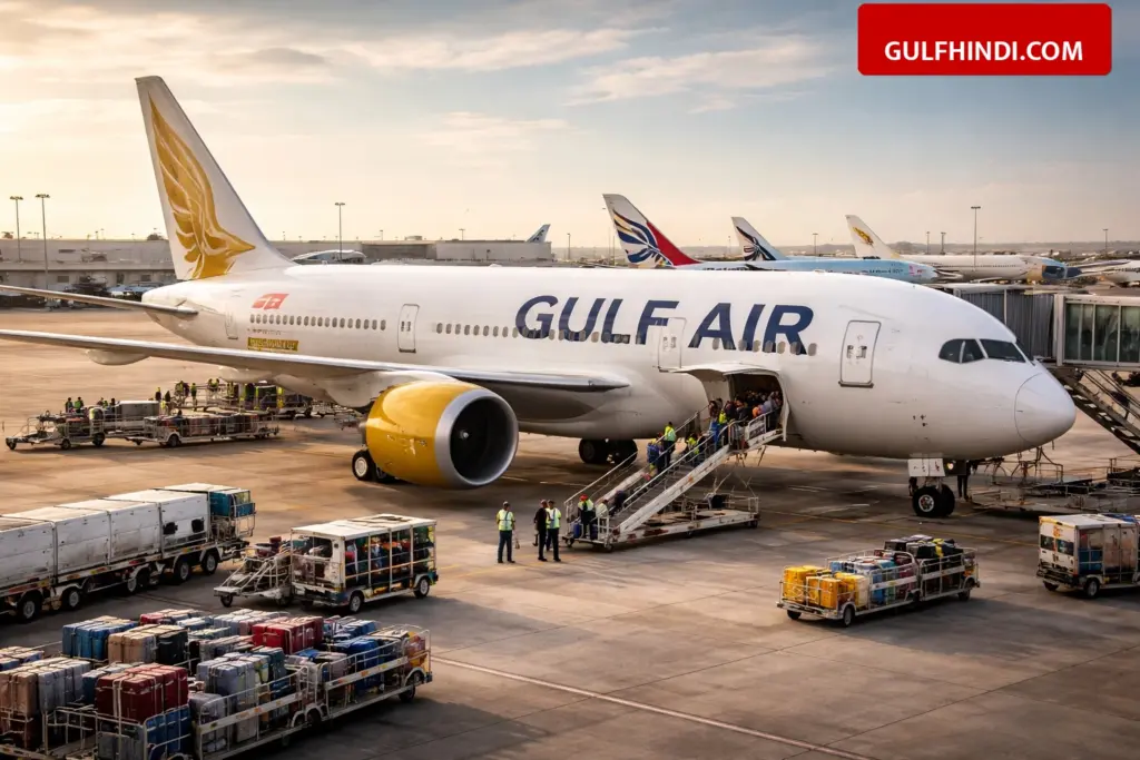 Gulf Air Flight Update: Gulf Air increased service from Damam Airport, big relief for passengers going to Mumbai and London.