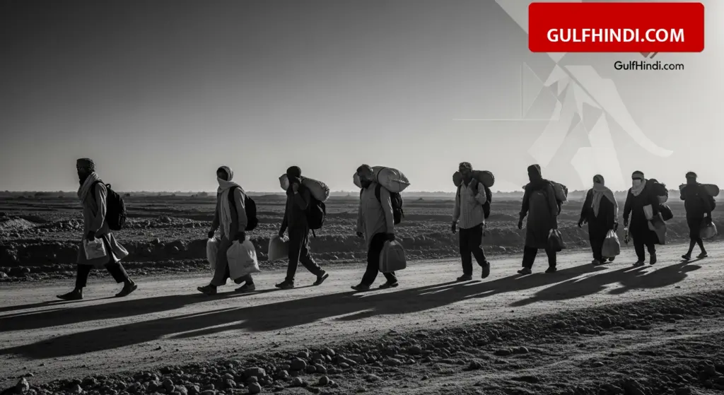 Gulf Return Update: More than 2 lakh Indians returned from Gulf countries, people are leaving Iran by road like this