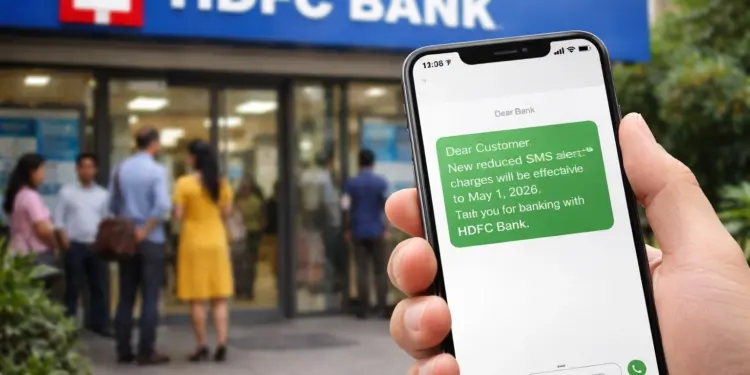HDFC Bank New SMS Charges: HDFC Bank reduced the prices of SMS alerts, new rule will be applicable from May 1, 2026