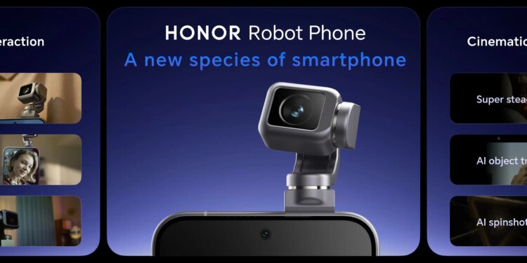 HONOR Robot Phone launched: Walks, listens, reacts, gets so much with 200 MP camera