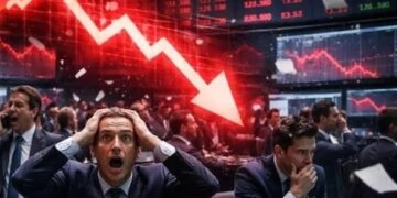 Heavy fall in stock market in early trading, Sensex fell by 2,743 points