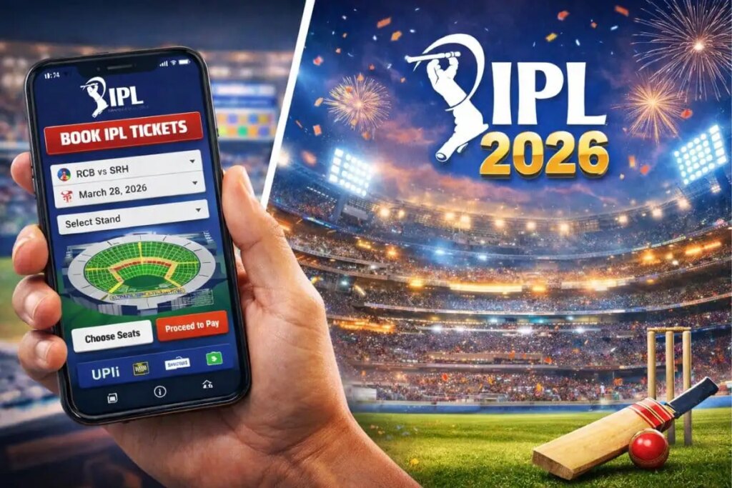 How to book tickets for IPL 2026? Know here the official apps, online process and every important information