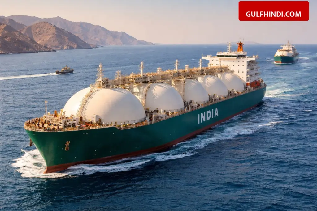 Indian Gas Tankers: Two Indian gas ships passed safely from the Strait of Hormuz, Iran gave permission to change the route.