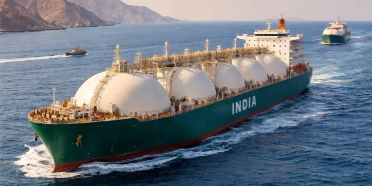 Indian Gas Tankers: Two Indian gas ships passed safely from the Strait of Hormuz, Iran gave permission to change the route.