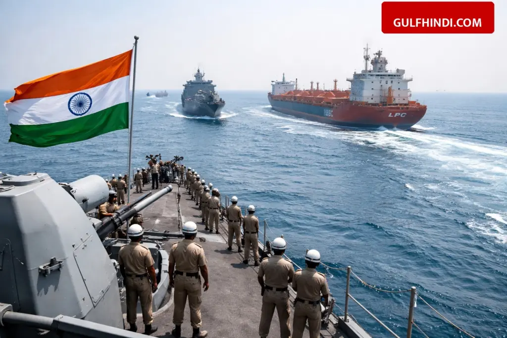Indian Navy safely rescues 2 LPG tankers, ships will cross Hormuz and reach Mumbai and Mangalore