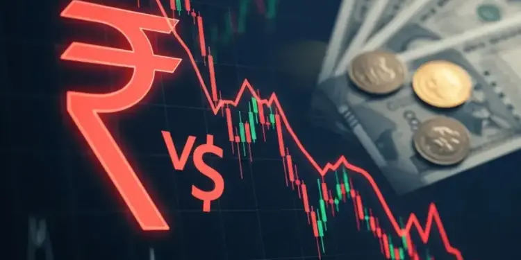 Indian rupee fell again amid increasing tension in West Asia, know where its price reached against the dollar?