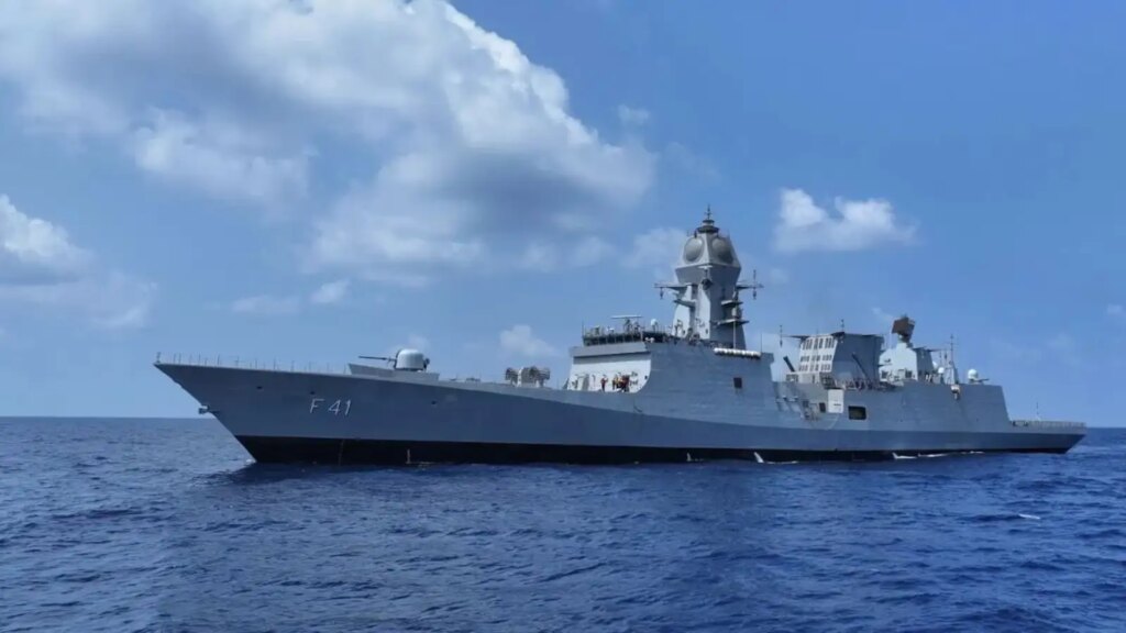 India's preparation amid war in the Middle East! INS Taragiri joins Navy, know what high-tech weapons it has