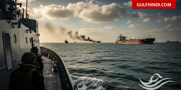 Iran keeps tight guard on Strait of Hormuz, 10 ships attacked, oil prices on fire